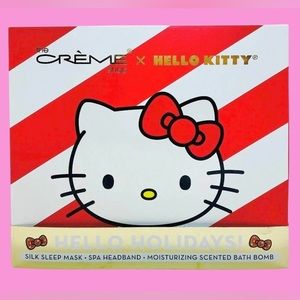 Creme Shop x Hello Kitty 3PC HOLIDAY SPA GIFT BOX SET - New!